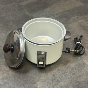 SANYO EC-050 Automatic 5-Cup Rice Cooker & Steamer Vintage Appliance